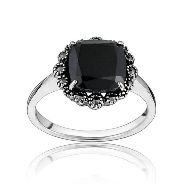Sterling Silver Marcasite Ring