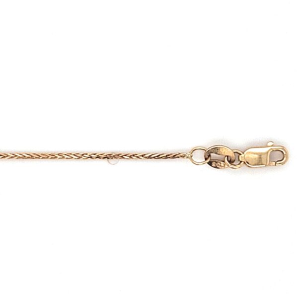 10K Gold Wheat Link Chain