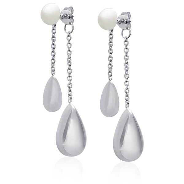 Sterling Silver Electroform Drop Earrings