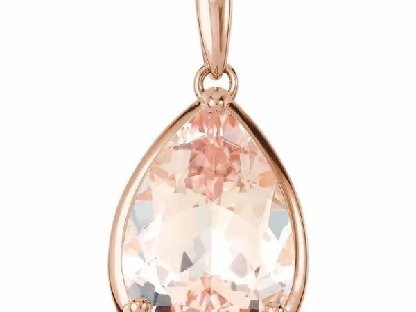 Solid 14k Rose Gold Solitaire 5mm Round Lab-Created Ruby Birthstone Charm  Pendant Chain Necklace Adjustable 16