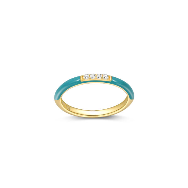Goldtone Stackable Band