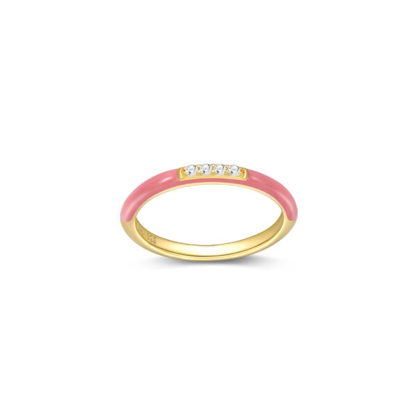Goldtone Stackable Band