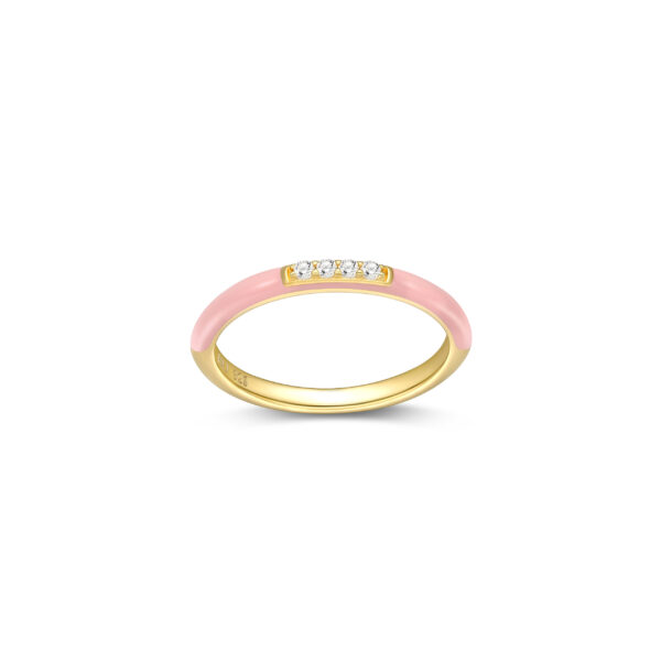 Goldtone Stackable Band