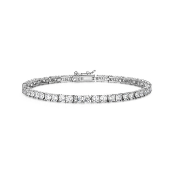 Sterling Silver Tennis Bracelet Sapphires Jewellers