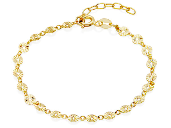 Reign Diamond Cut Bracelet