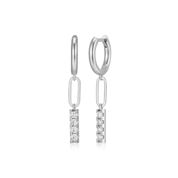 Reign Silver Earrings