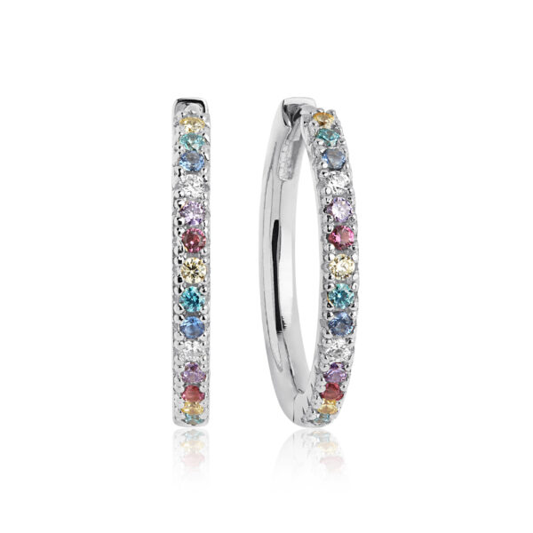 Sif Jakobs Silver Hoop Earrings