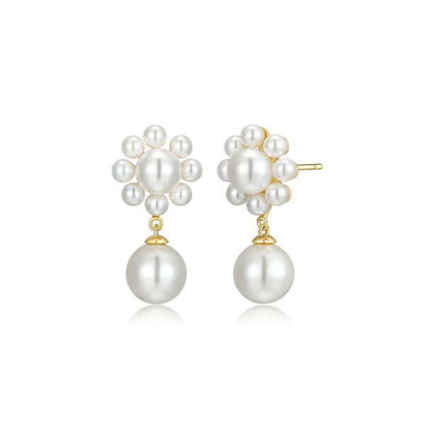 Reign Pearl Drop Earrings