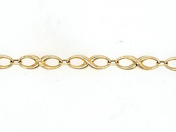 Gold Infinity Bracelet