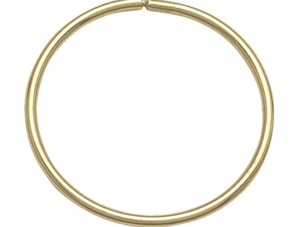 Gold Sleeper Hoops
