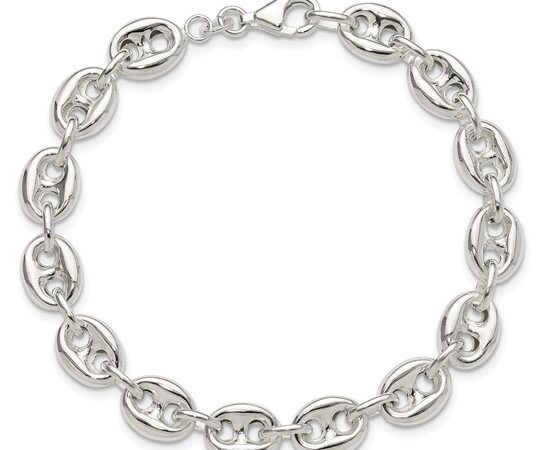 Sterling Silver Gucci Link Bracelet