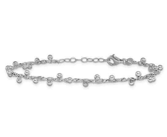 Sterling Silver Fancy Link Bracelet