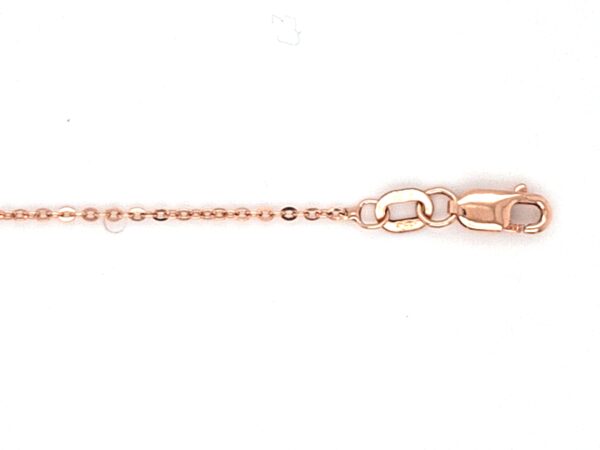 14K Rose Gold Cable Link Chain