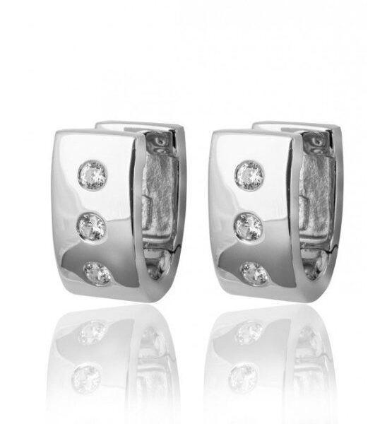 Sterling Silver Huggie Earrings