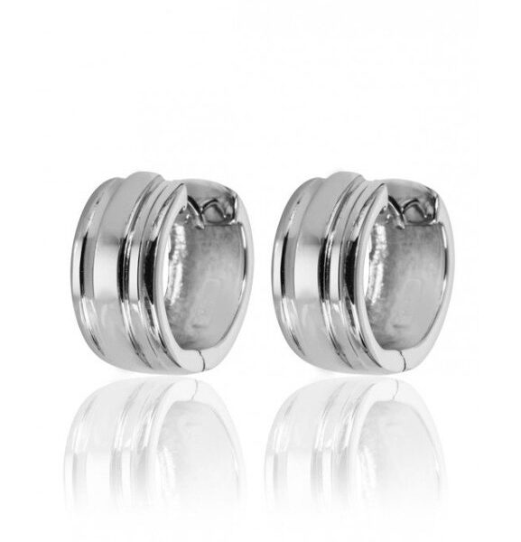 Sterling Silver Huggie Earrings