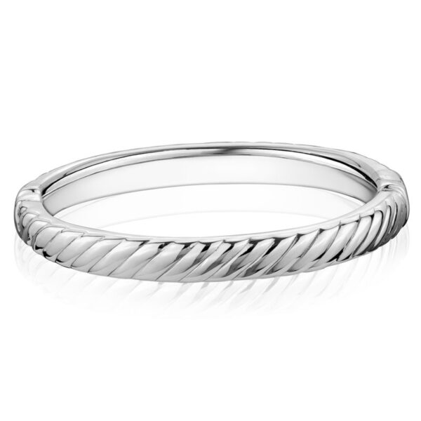 Sterling Silver Electroform Bangle