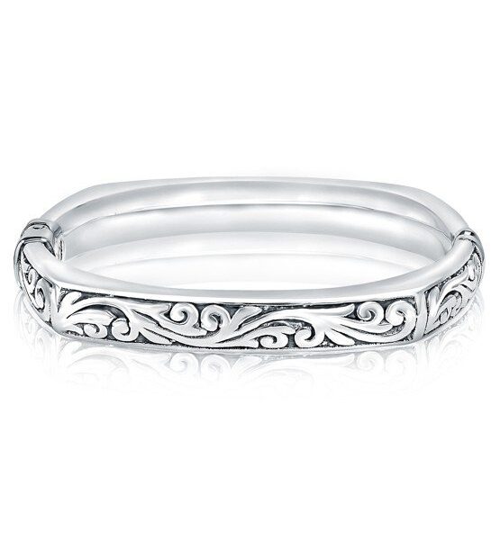 Sterling Silver Electroform Bangle