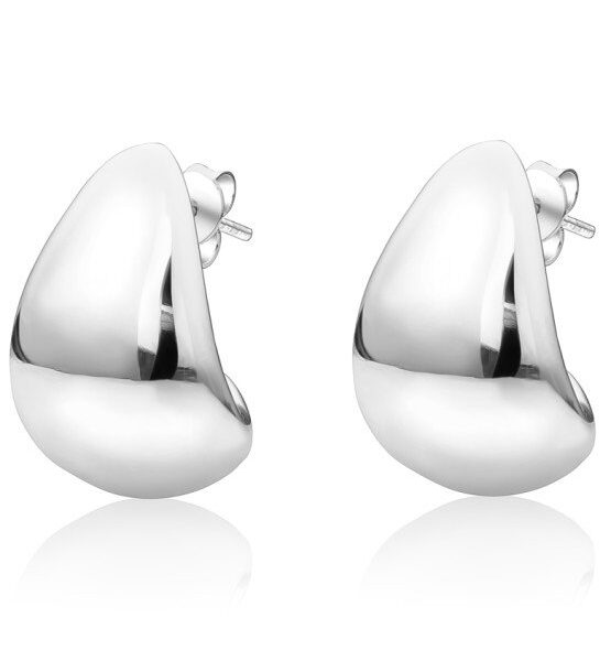 Sterling Silver Electroform Earrings