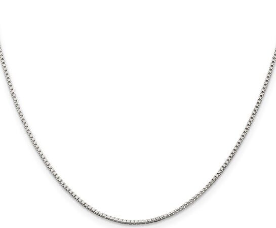 Sterling Silver Box Link Chain