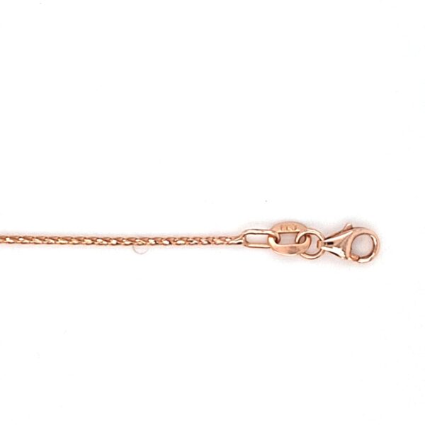 14K Rose Gold Franco Link Chain