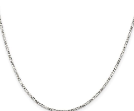 Sterling Silver Figaro Link Chain