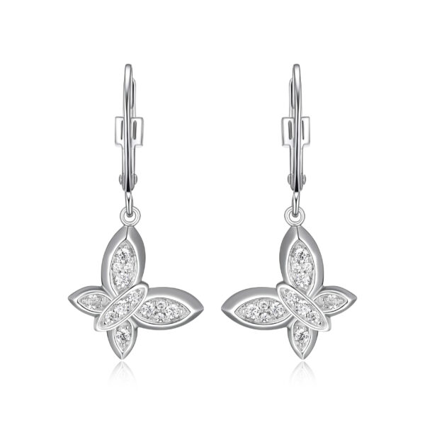 Sterling Silver ELLE Butterfly Earrings