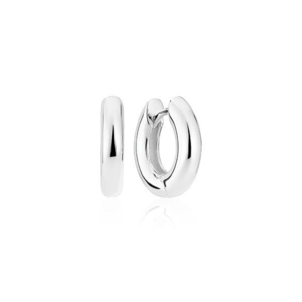 Sif Jakobs Silver Huggie Hoop Earrings