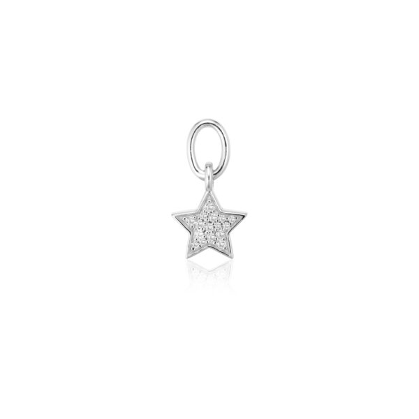 Sif Jakobs Single Star Charm For Hoops