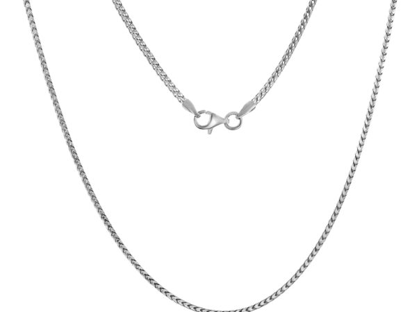 Sterling Silver Franco Link Chain