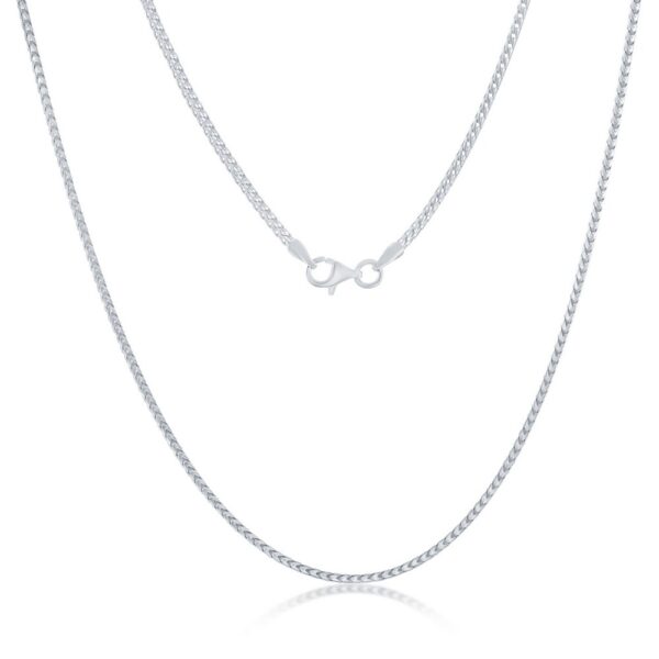 Sterling Silver Franco Link Chain