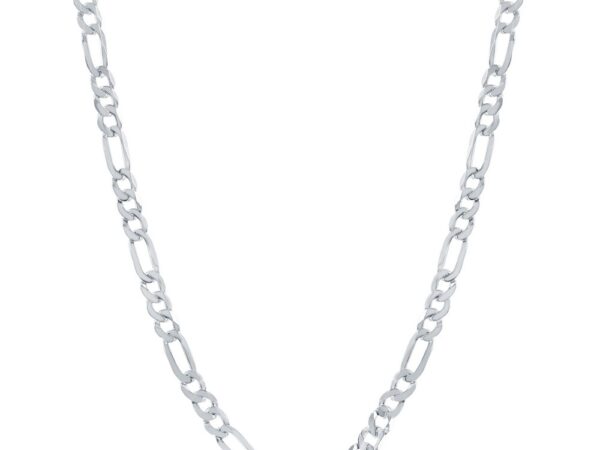 Sterling Silver Figaro Link Chain