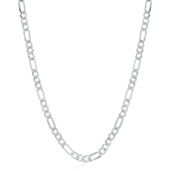Sterling Silver Figaro Link Chain