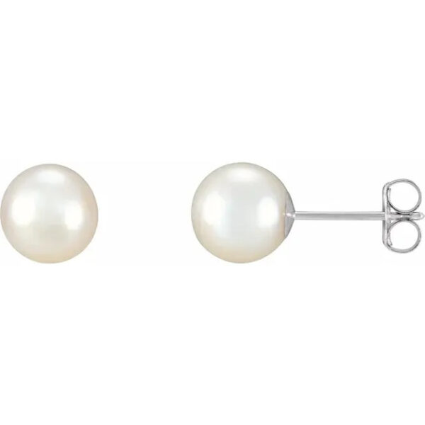 Freshwater Pearl Stud Earrings