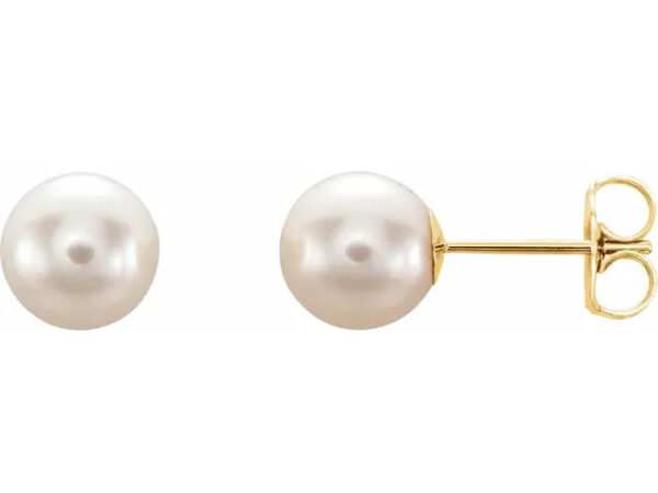 Freshwater Pearl Stud Earrings