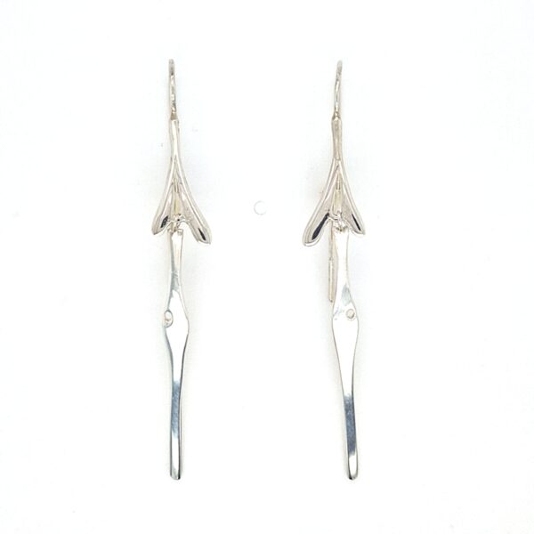 ESTATE Esty Grossman for Birks Needlefish Earrings