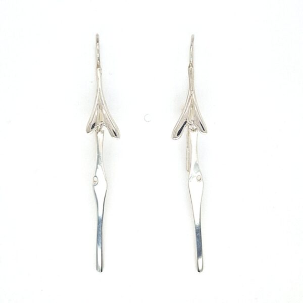 ESTATE Esty Grossman for Birks Needlefish Earrings