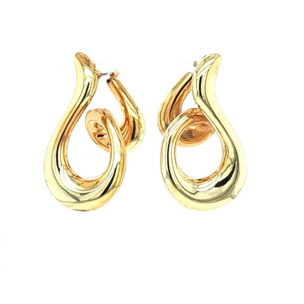 ESTATE 14K Electroform Earrings