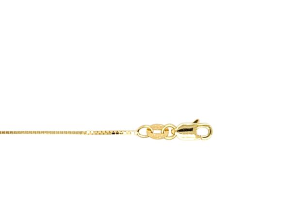 10K Gold Box Link Chain