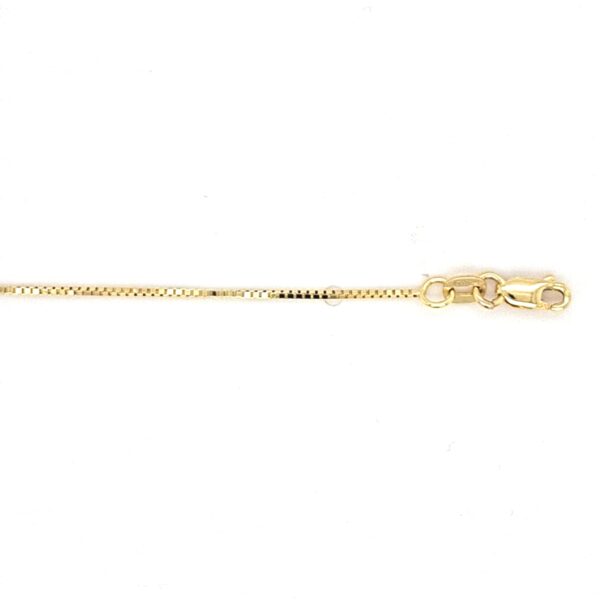10K Gold Box Link Chain