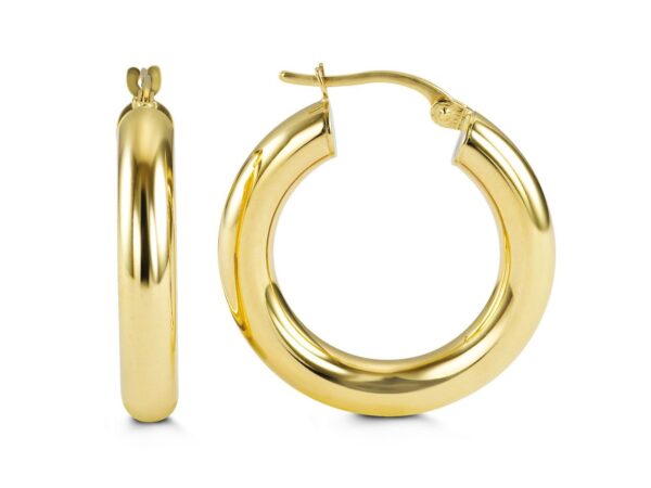 10K Gold Hoop Earrings