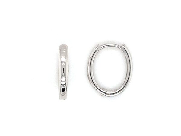10K Gold Huggie Hoop Earrings
