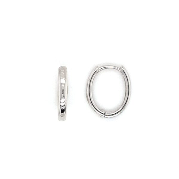 10K Gold Huggie Hoop Earrings