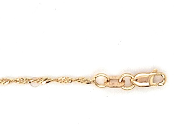 10K Gold Singapore Link Chain