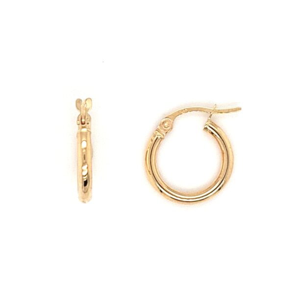 10K Gold Small Hoop Earrings