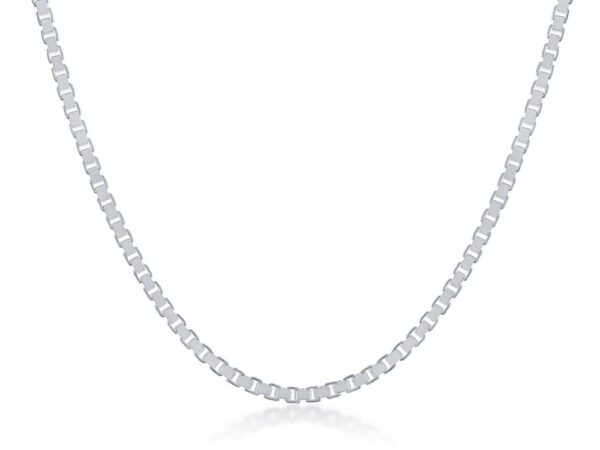 Sterling Silver Box Link Chain