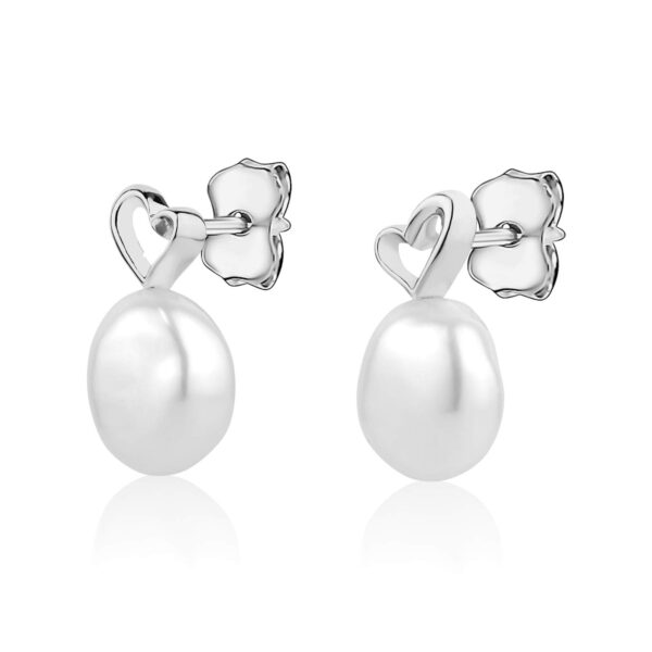 Sterling Silver Freshwater Pearl Earrings