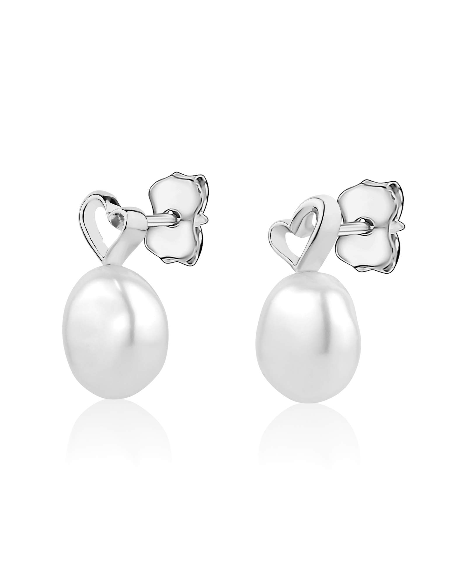Sterling Silver Freshwater Pearl Earrings