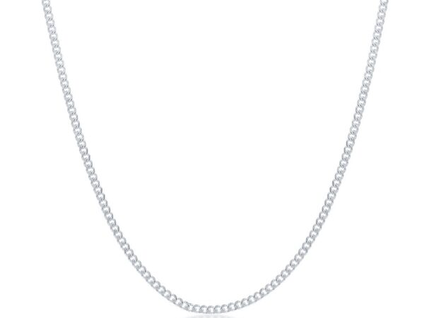 Sterling Silver Curb Link Chain
