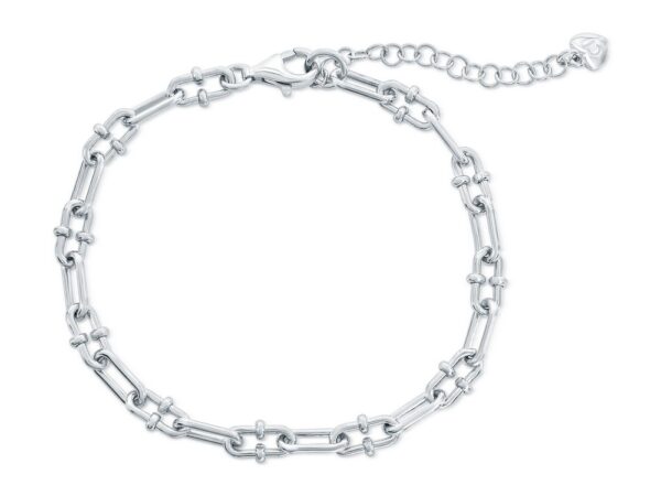 Sterling Silver Paperclip Bracelet