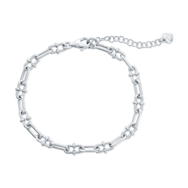 Sterling Silver Paperclip Bracelet